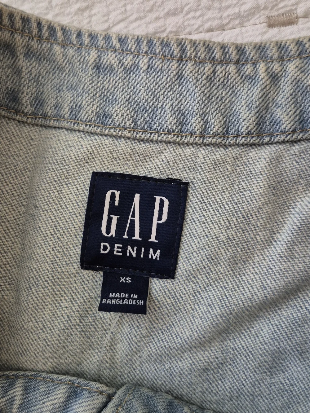 GAP Light Wash Denim Jacket - Light Blue
